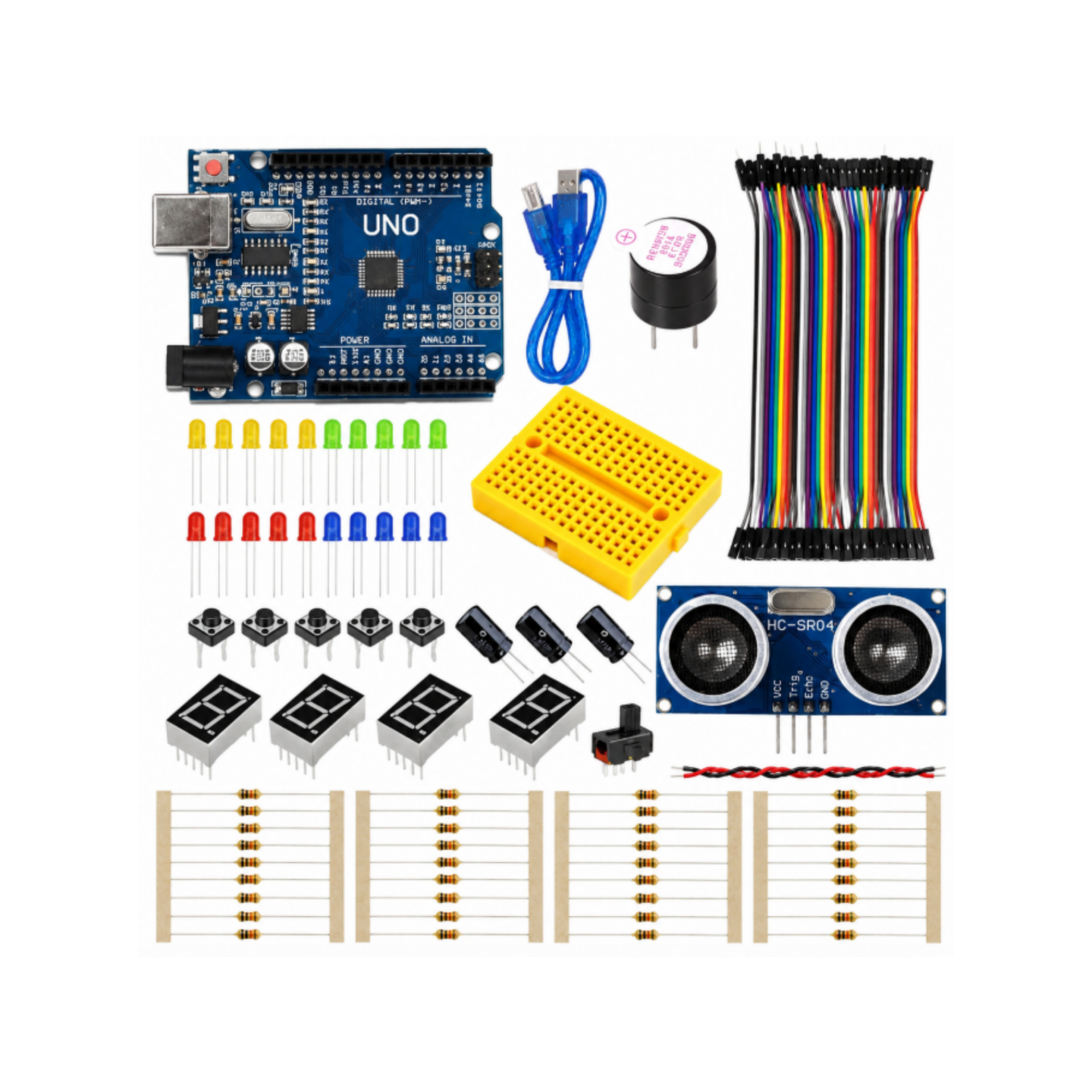 Arduino Uno Başlangıç Seti - 100 Parça