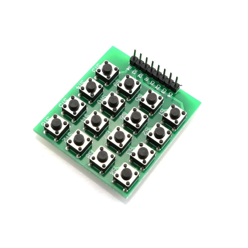 4x4 Matrix Tuş Takımı Keypad 16 Butonlu Modül SK114