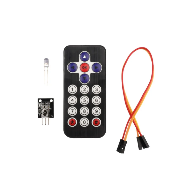 HX1838 IR Alıcı Verici Kumanda Kontrol Kiti