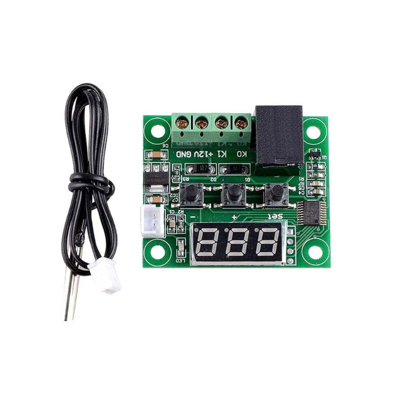 W1209 Dijital Röleli Termostat - Akvaryum Sıcaklık Kontrol Kartı