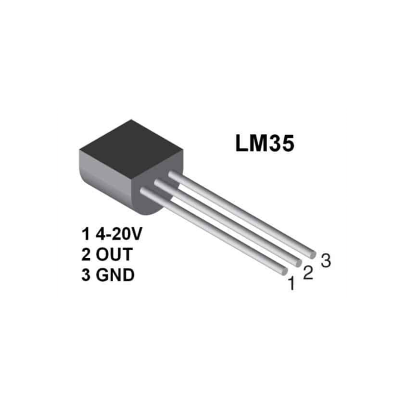 LM35 Sıcaklık Sensörü