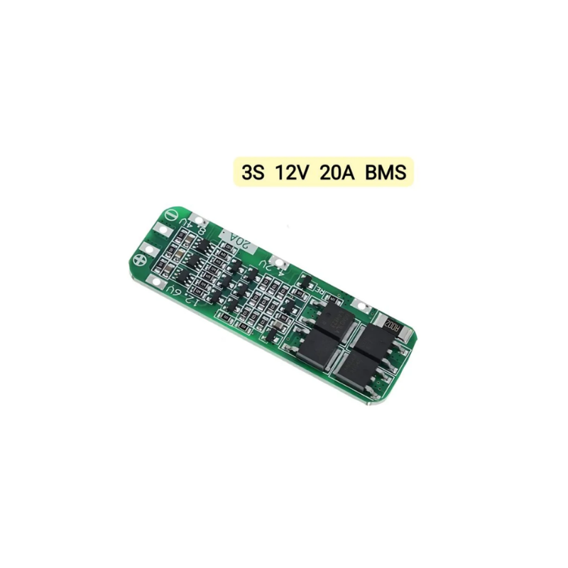 3S 20A BMS LiPo Pil Balans Devre Modülü