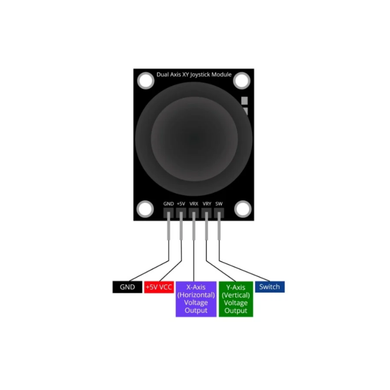 XY 2 Eksenli Joystick Modül