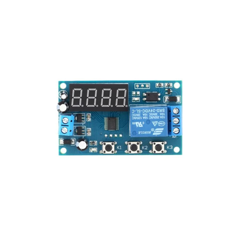 Zaman Ayarlı 12V Röle Modülü XY-J02 Micro USB
