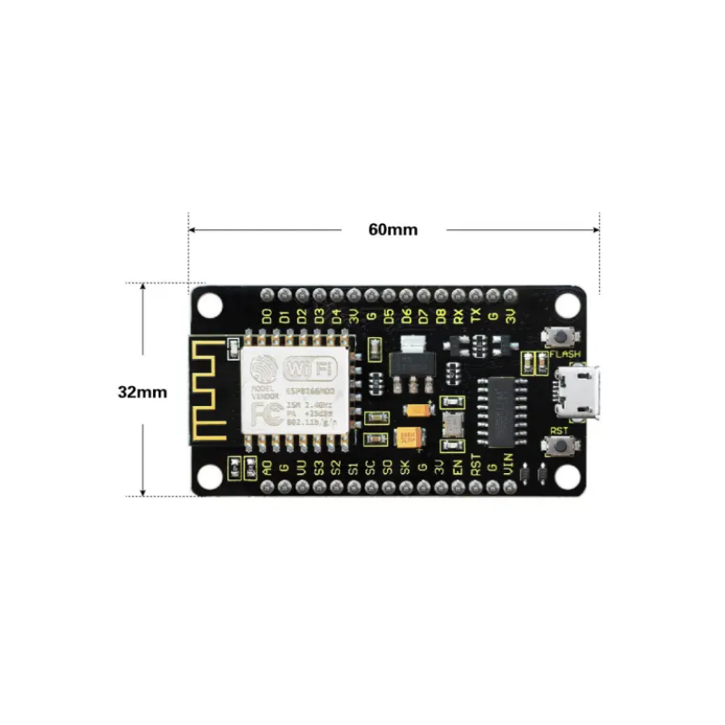 NodeMCU Lolin V3 CH340 ESP8266 Geliştirme Kartı