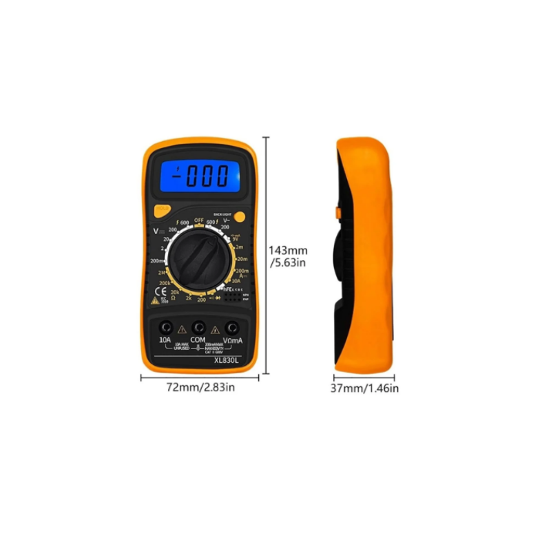 XL830L Dijital Multimetre Led Ekran Mini Avometre