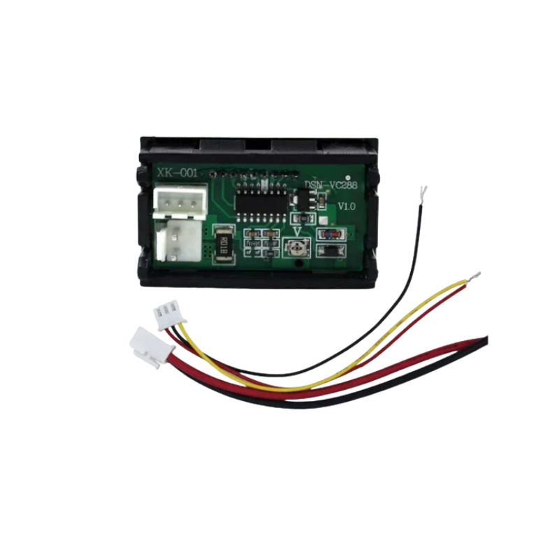 Dijital Voltmetre Ampermetre Dual DC 0V-100V 10A