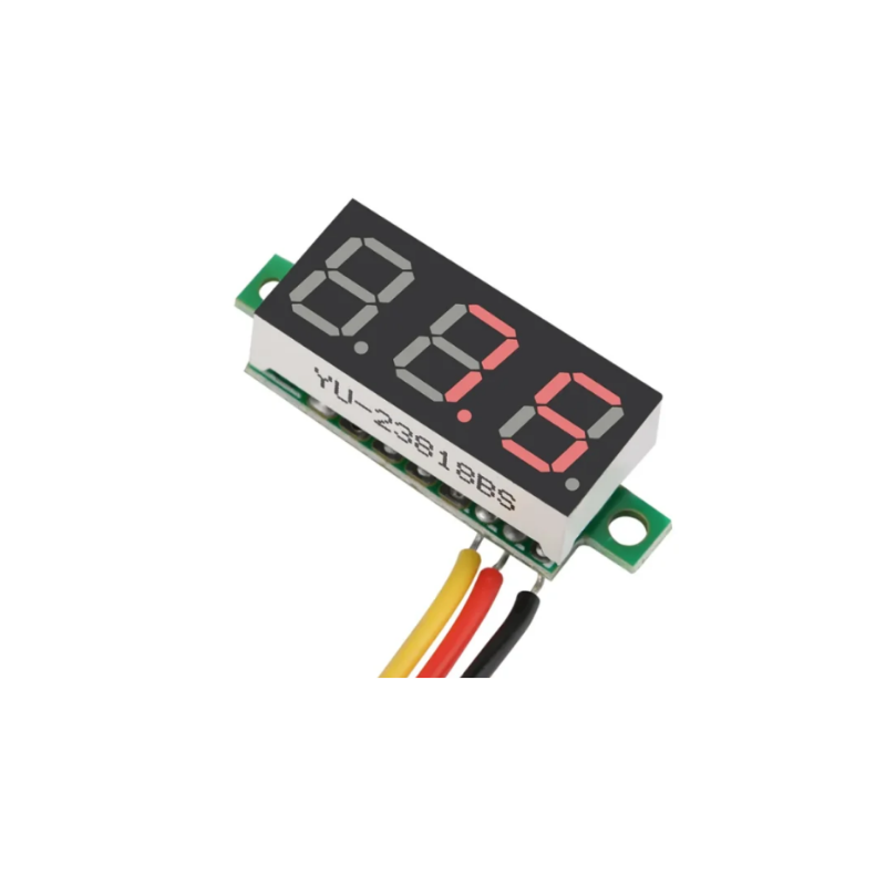 Dijital Mini Voltmetre Dc 0v-100v Gerilim - Voltaj Ölçer
