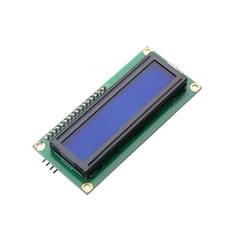 IIC/I2C Modüllü 2x16 Mavi LCD Ekran Lehimli