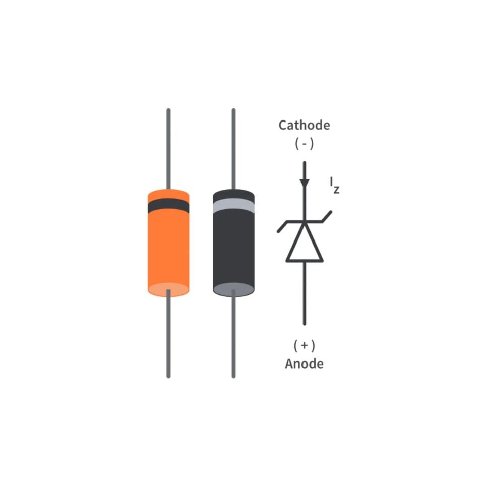 1/2W 47V Zener Diyot