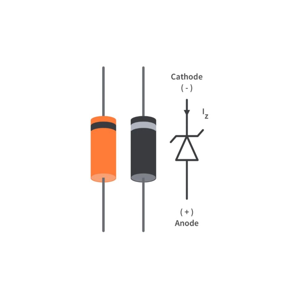 1/2W 8.2V Zener Diyot