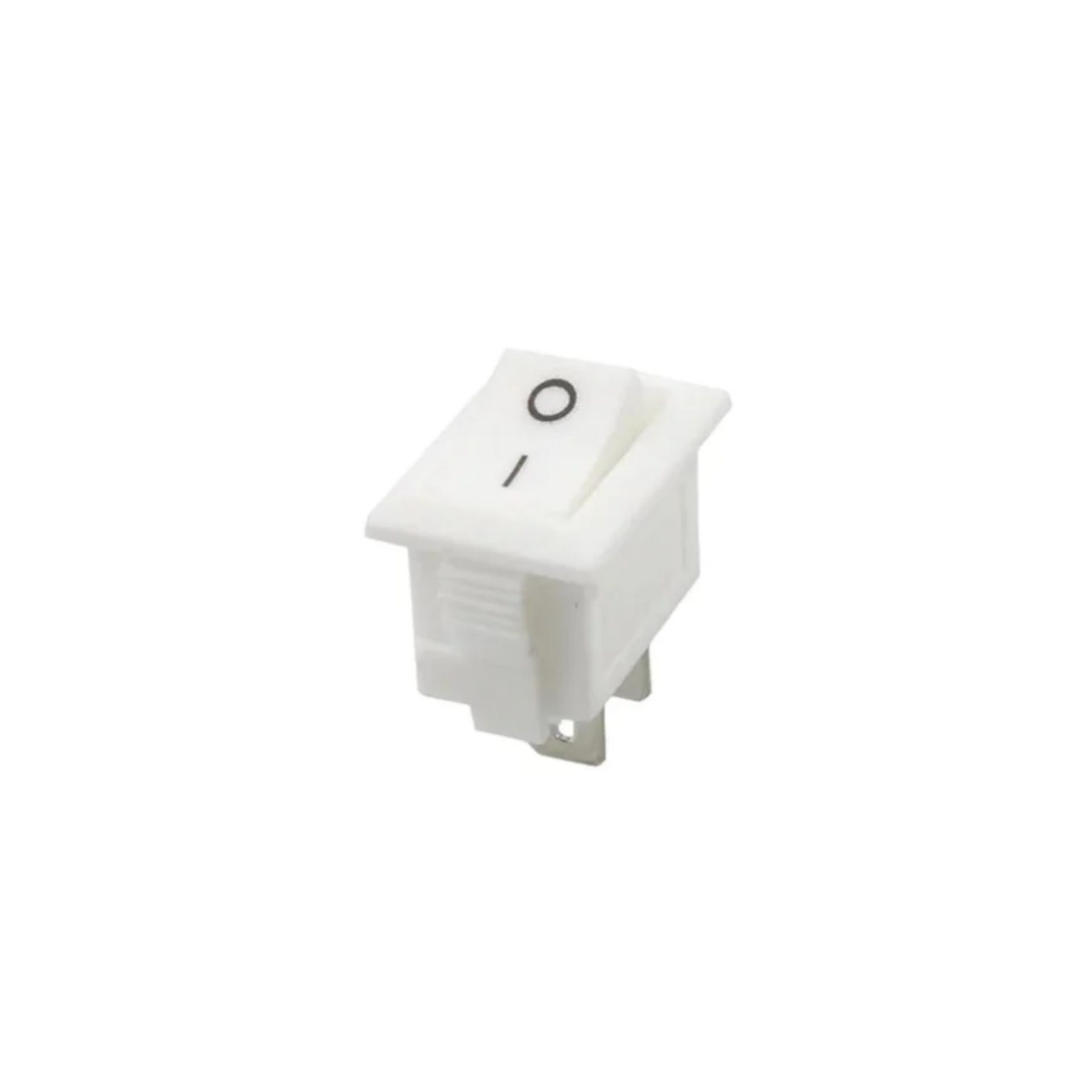 IC-120B Mini Işıksız Anahtar 2P On-Off Beyaz