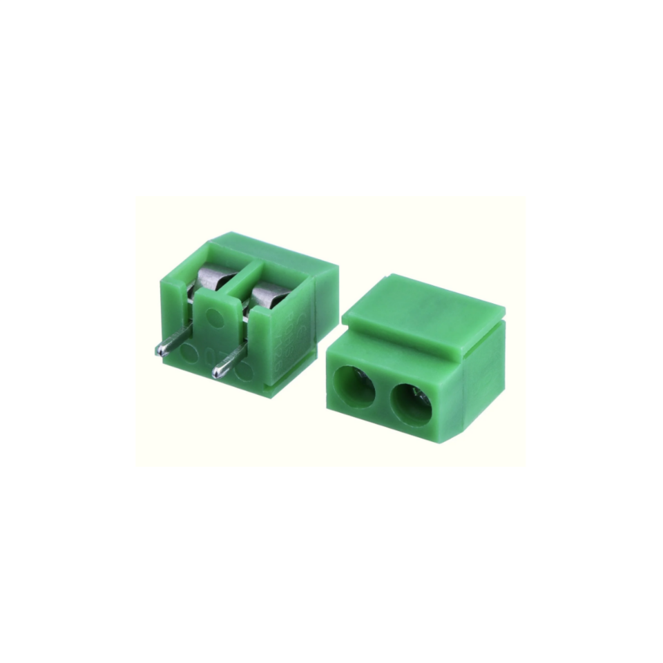 2 Pin 0 No 5.00mm Yeşil Klemens