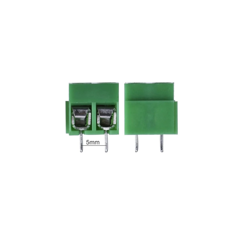 2 Pin 0 No 5.00mm Yeşil Klemens
