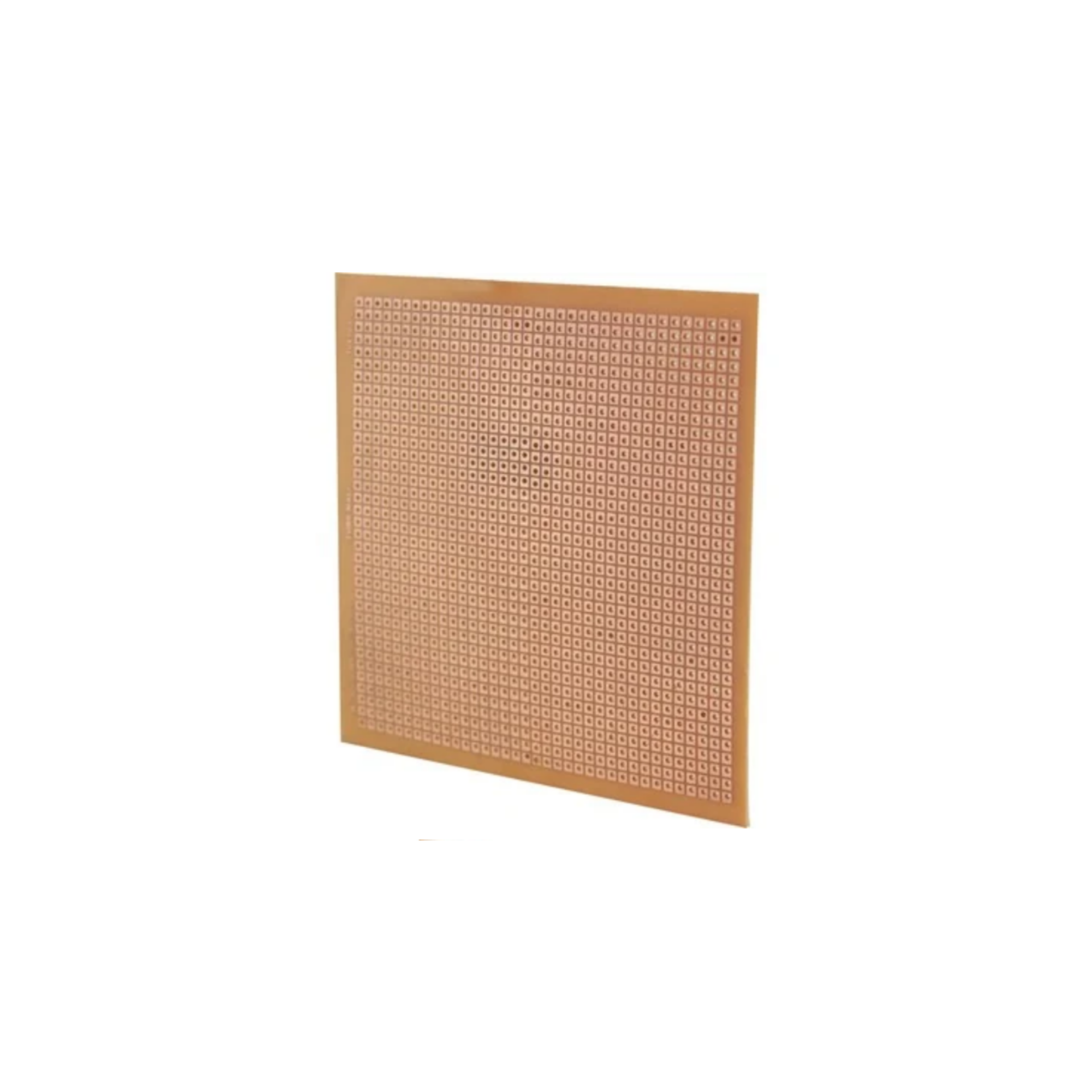 12X12 Delikli Bakır Plaket Pertinaks