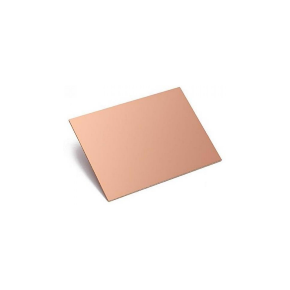 20X20 Bakır Plaket Tek Taraflı Pertinaks