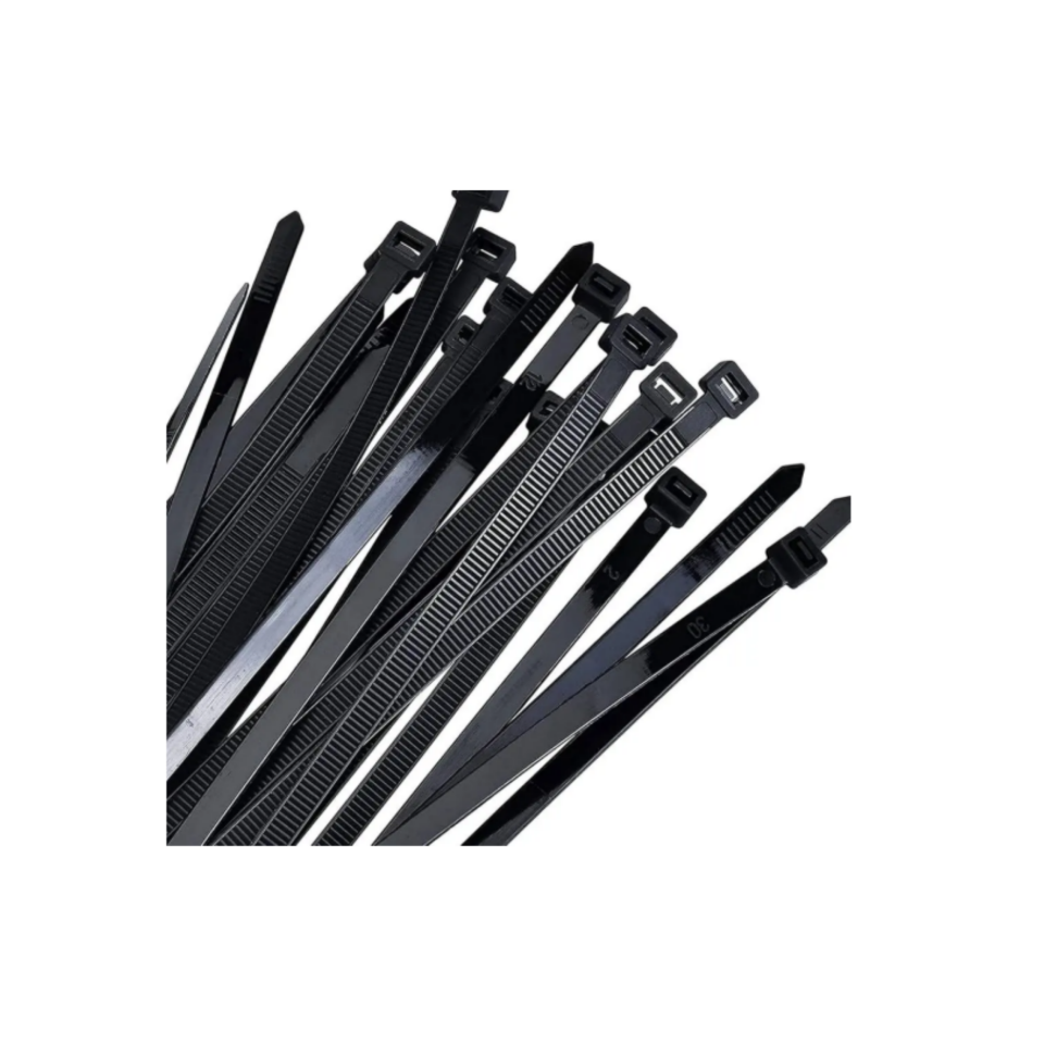 2,5MM X 100MM KLİPS (SİYAH PLASTİK KELEPÇE)