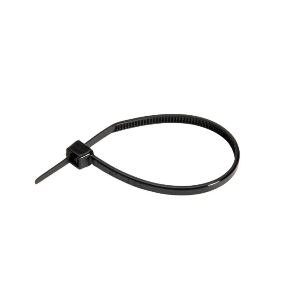 2,5MM X 100MM KLİPS (SİYAH PLASTİK KELEPÇE)