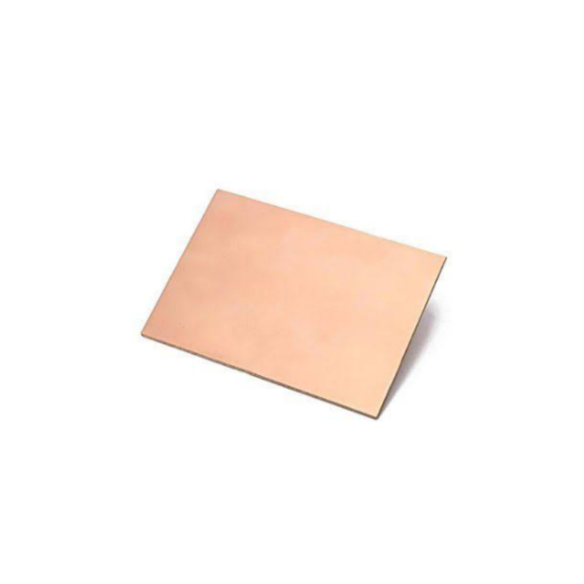 10X15 Bakır Plaket Tek Taraflı Pertinaks