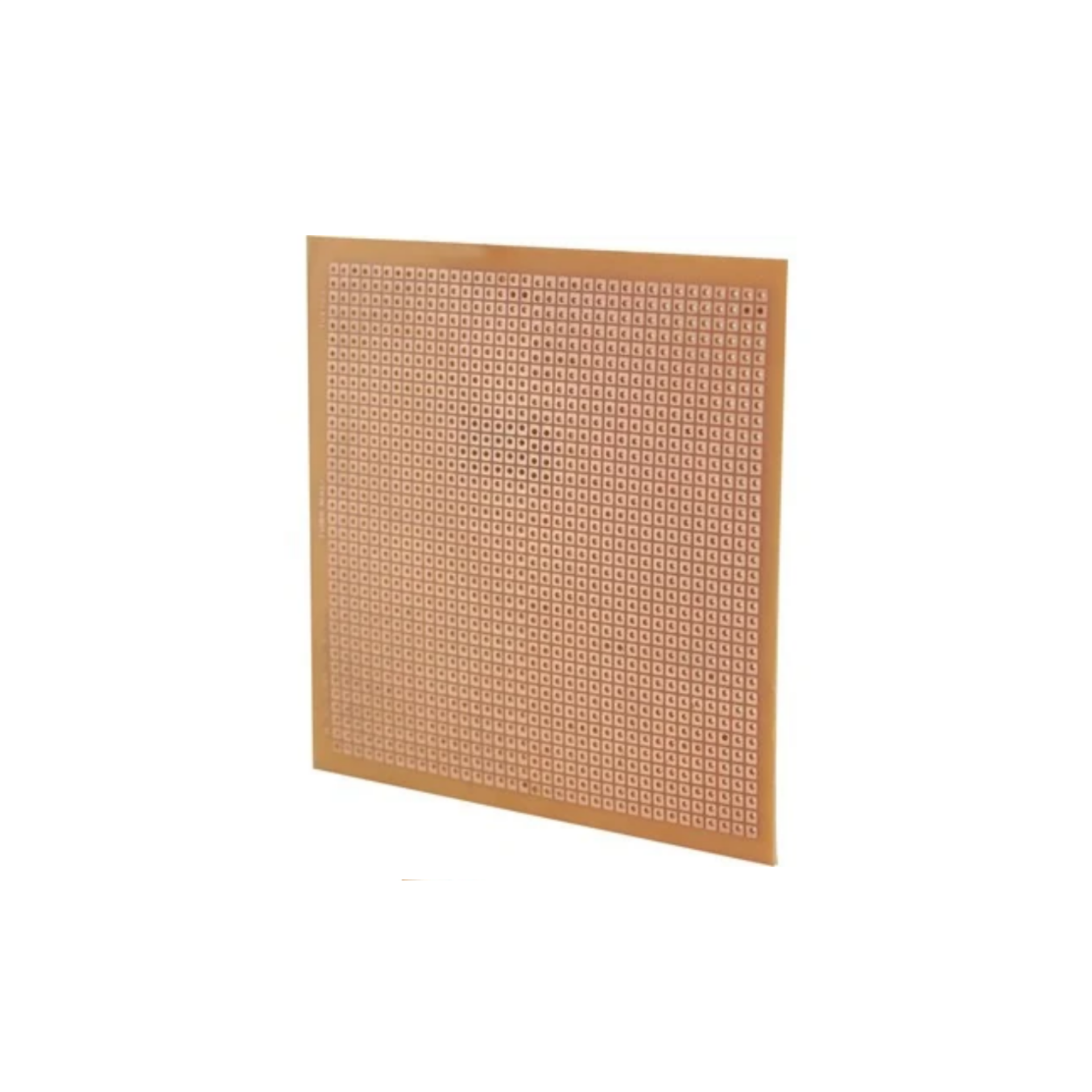 10x10 Delikli Bakır Plaket Pertinaks