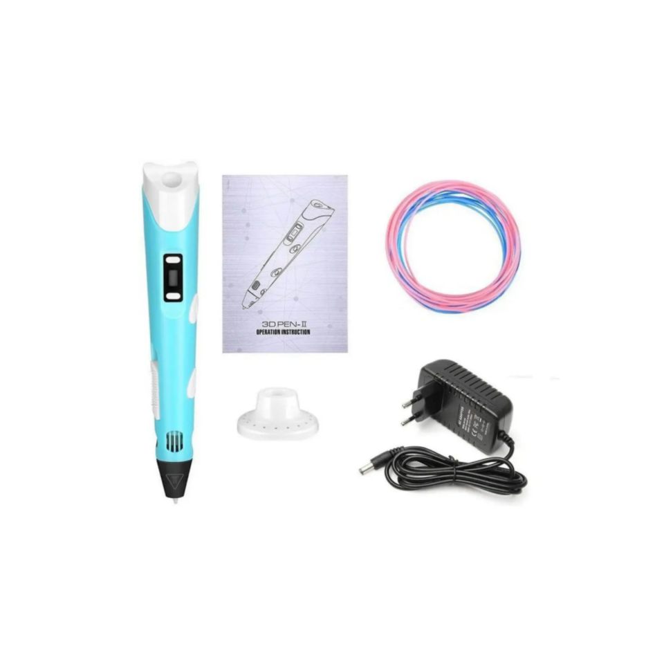 3DPen-2 3D Kalem Adaptör Dahil