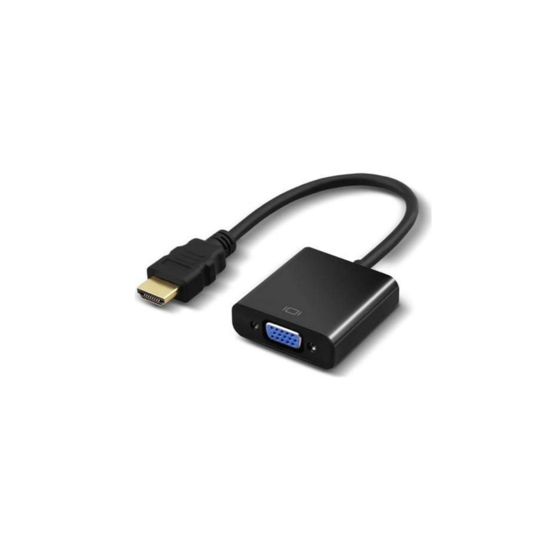 HDMI To VGA Monitör TV Çevirici Dönüştürücü Kablosu